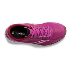Saucony Youth Ride 14 Running Shoe - Pink 8 Saucony Youth Ride 14 Running Shoe - Pink -Love Running SK165318 5 1