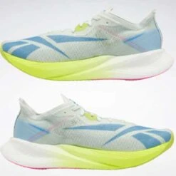 Reebok Men's Floatride Energy X Running Shoe - Opal Glow / Acid Yellow / Essential Blue- Regular (D) -Love Running floatride9