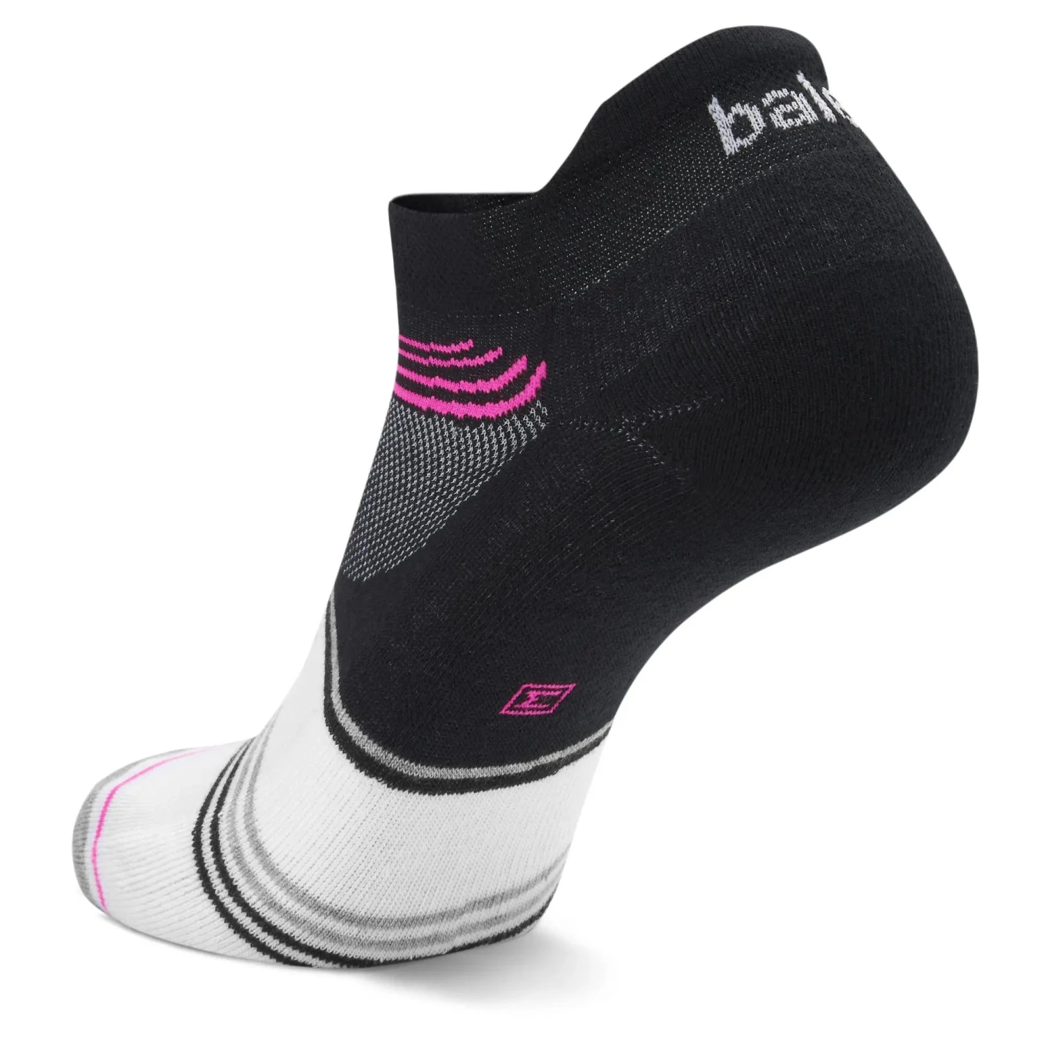 Balega Women's Grit And Grace Further Togethers Running Socks - Black/White/Pink (7494-3283) 3 Balega Women's Grit And Grace Further Togethers Running Socks - Black/White/Pink (7494-3283) - Image 3