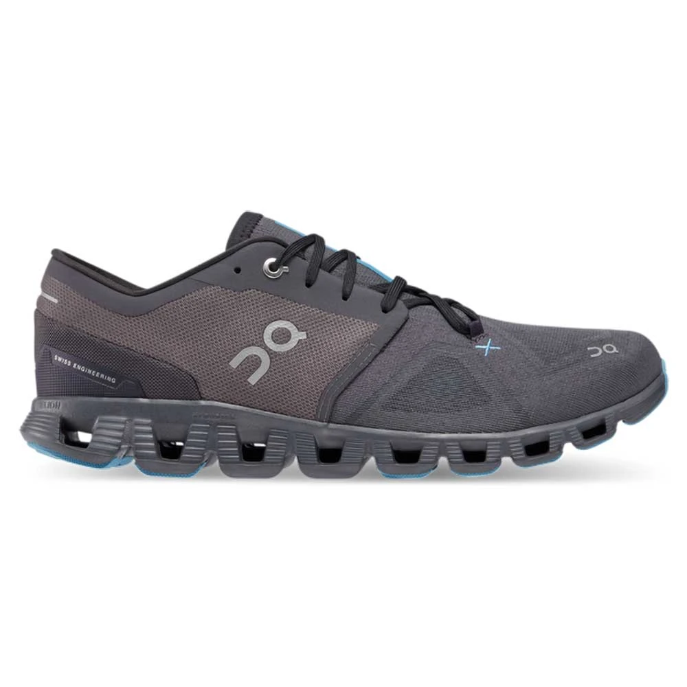 On Running Men's Cloud X 3 Running Shoe - Eclipse/Magnet- Regular (D) 1 On Running Men's Cloud X 3 Running Shoe - Eclipse/Magnet- Regular (D)