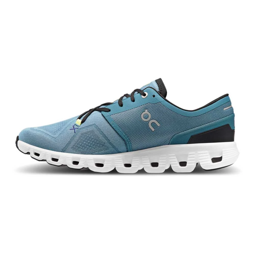 On Running Men's Cloud X 3 Running Shoe- Pewter/White- Regular (D) 3 On Running Men's Cloud X 3 Running Shoe- Pewter/White- Regular (D) - Image 3