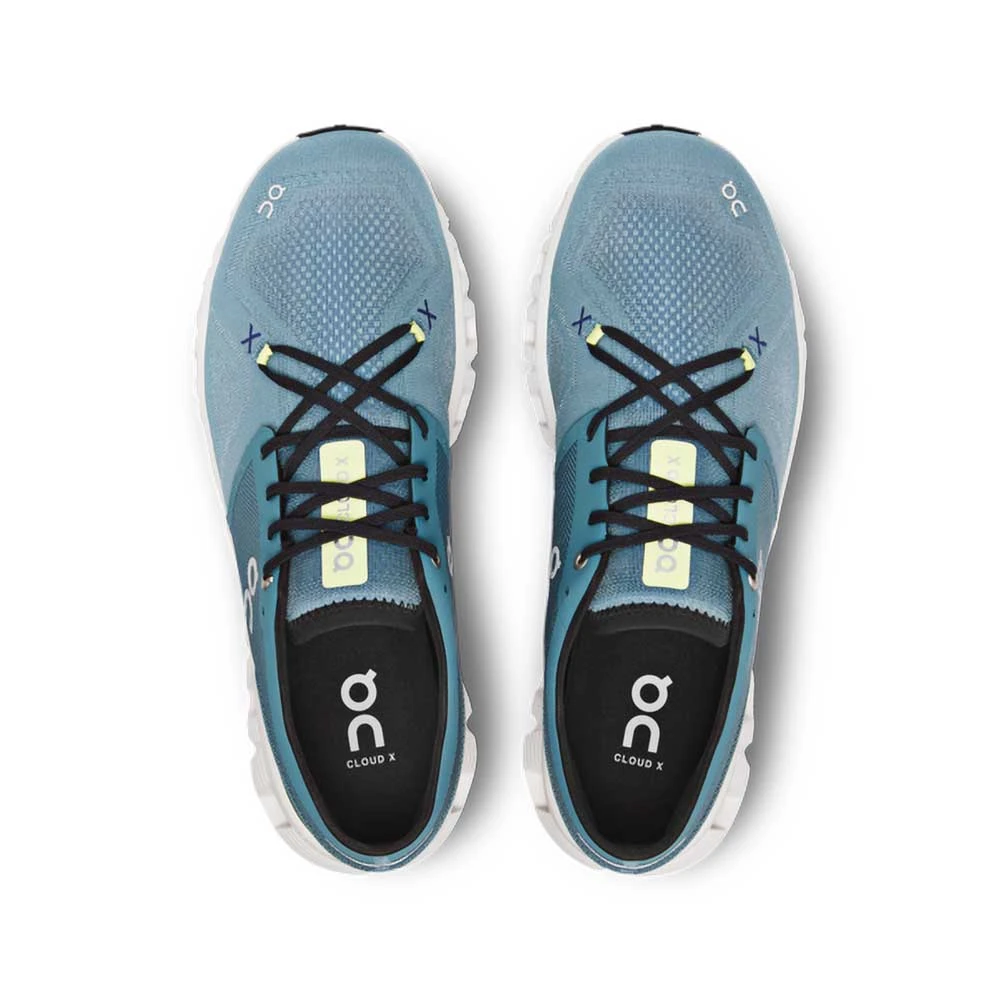 On Running Men's Cloud X 3 Running Shoe- Pewter/White- Regular (D) 4 On Running Men's Cloud X 3 Running Shoe- Pewter/White- Regular (D) - Image 4